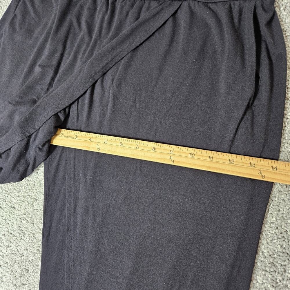 Athleta Release Pants Women's Medium Black Yoga Relaxed Loungewear Stretch - Picture 7 of 8